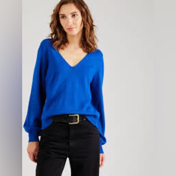 Massimo dutti made in Italy wool/ Lana small blue jumper…. - Picture 1 of 8